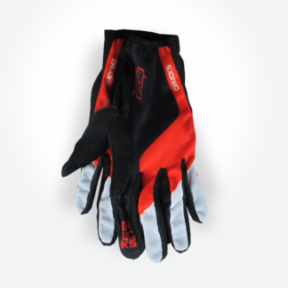 CHUCKSGRIPS BY RACING APPAREL BLACK/RED/WHITE